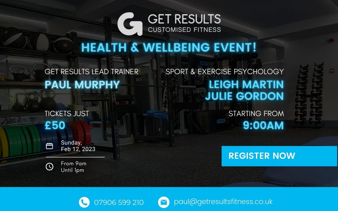 Health & Wellbeing Event!